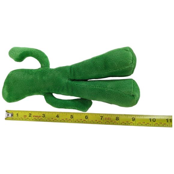 Kids Game Multipet Gumby Plush Filled Dog Toy Green 9 inch Funny Gelatinous - Picture 6 of 7